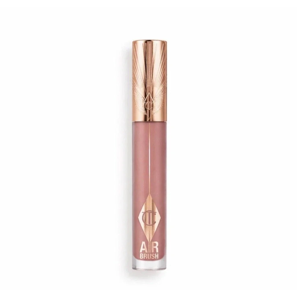CHARLOTTE TILBURY AIRBRUSH FLAWLESS MATTE BLUR LIQUID LIPSTICK-PILLOW TALK BLUR